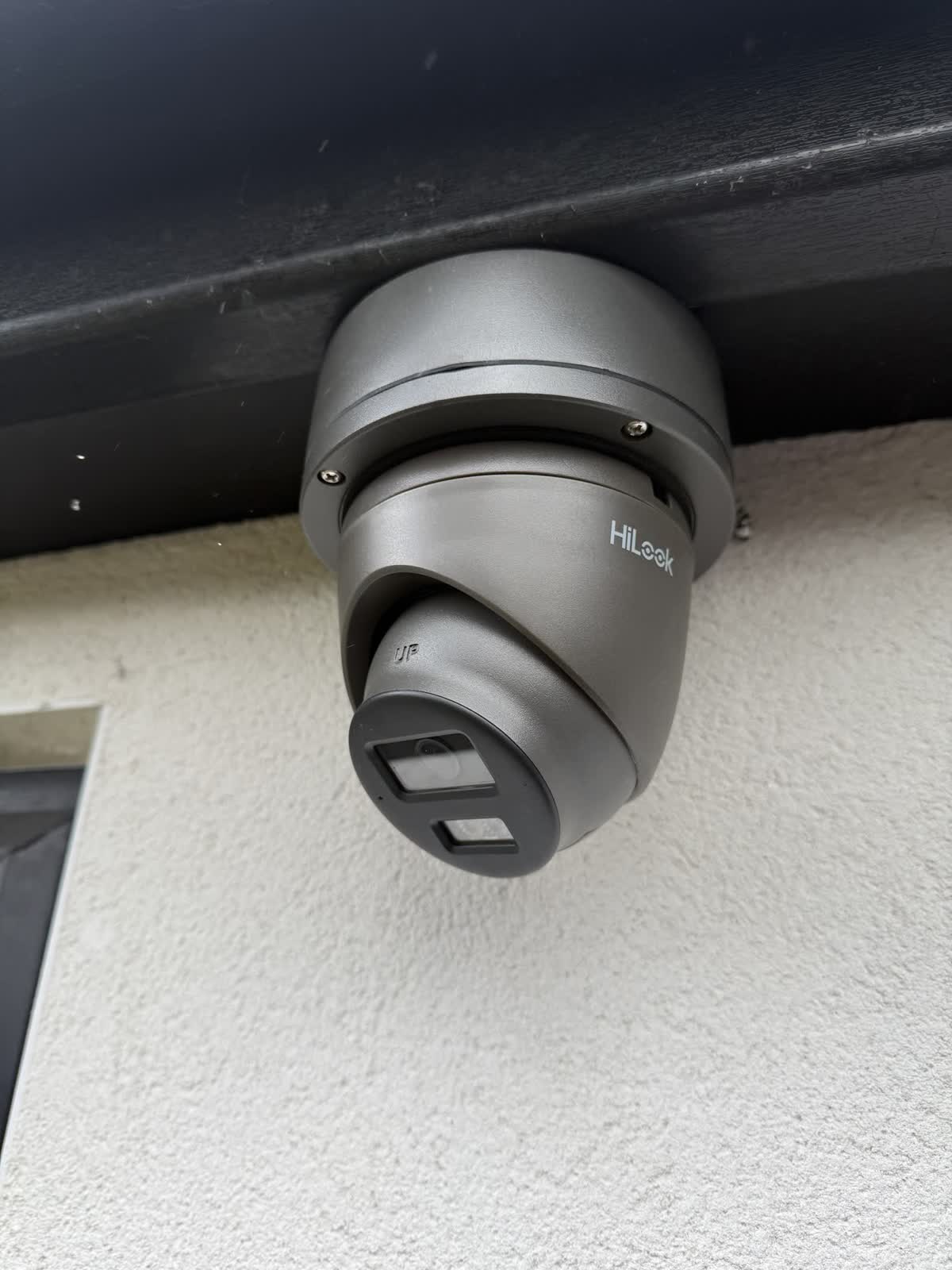 CCTV under the eaves