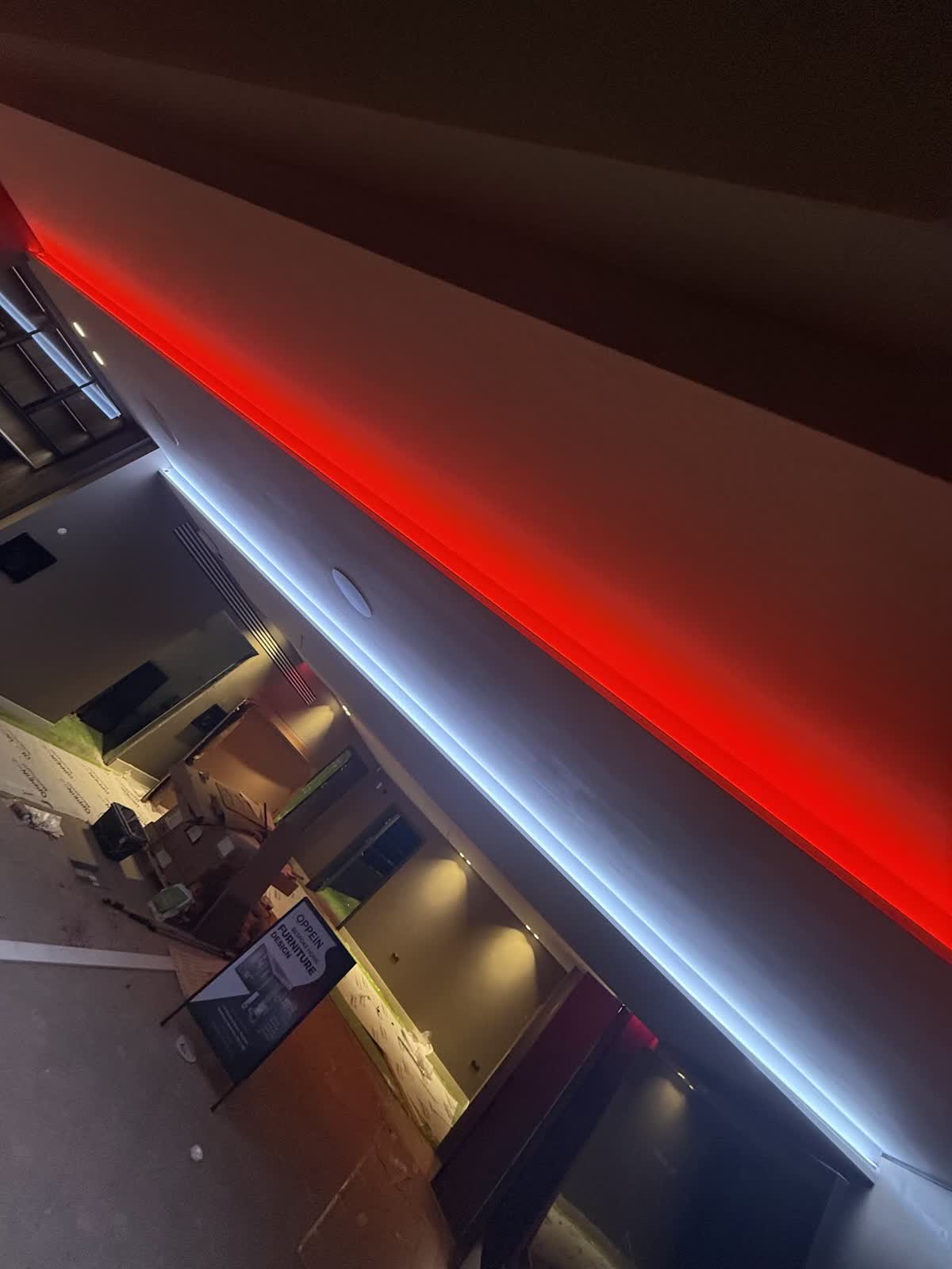 Colour changing LED strip
