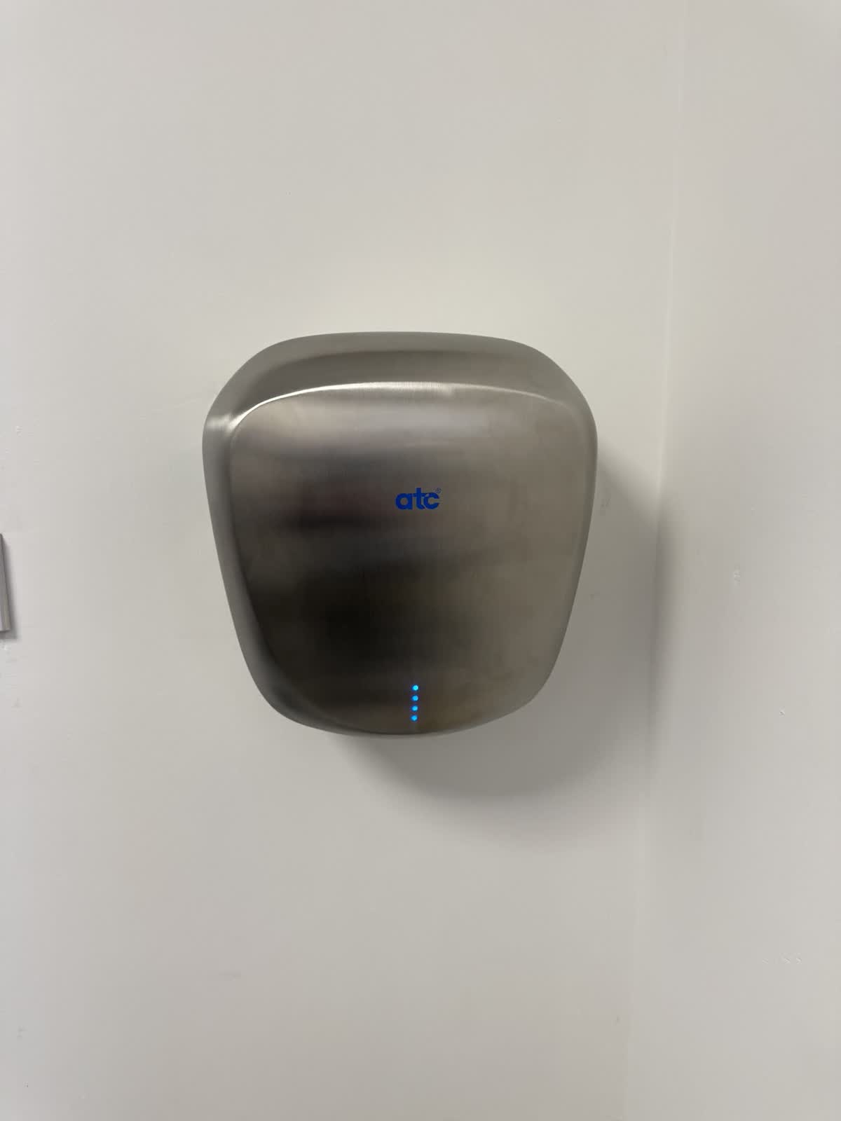 Commercial hand dryer install