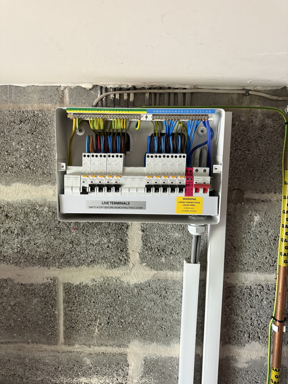 Garage consumer unit