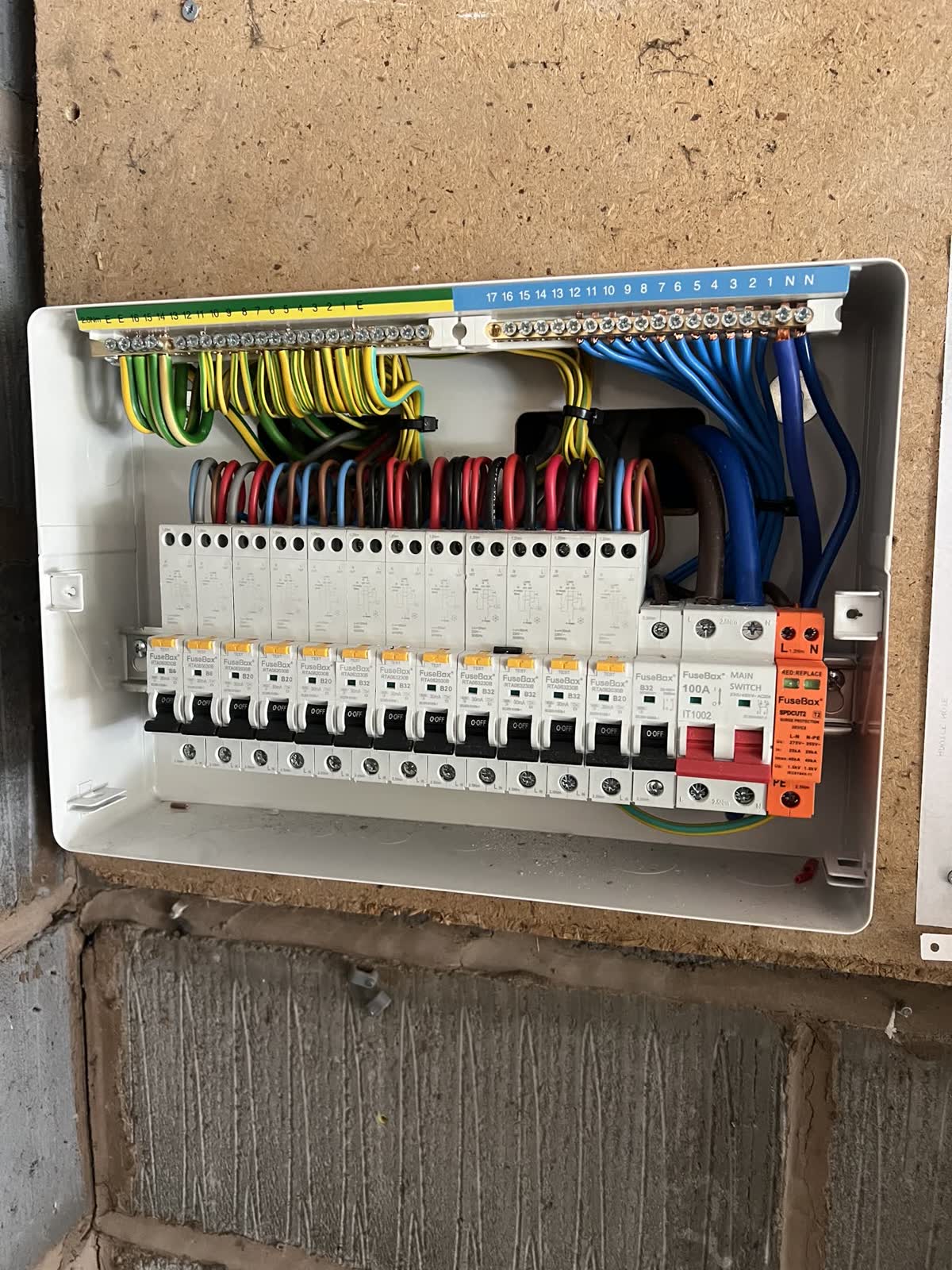 Fuse Board Upgrades, project photo