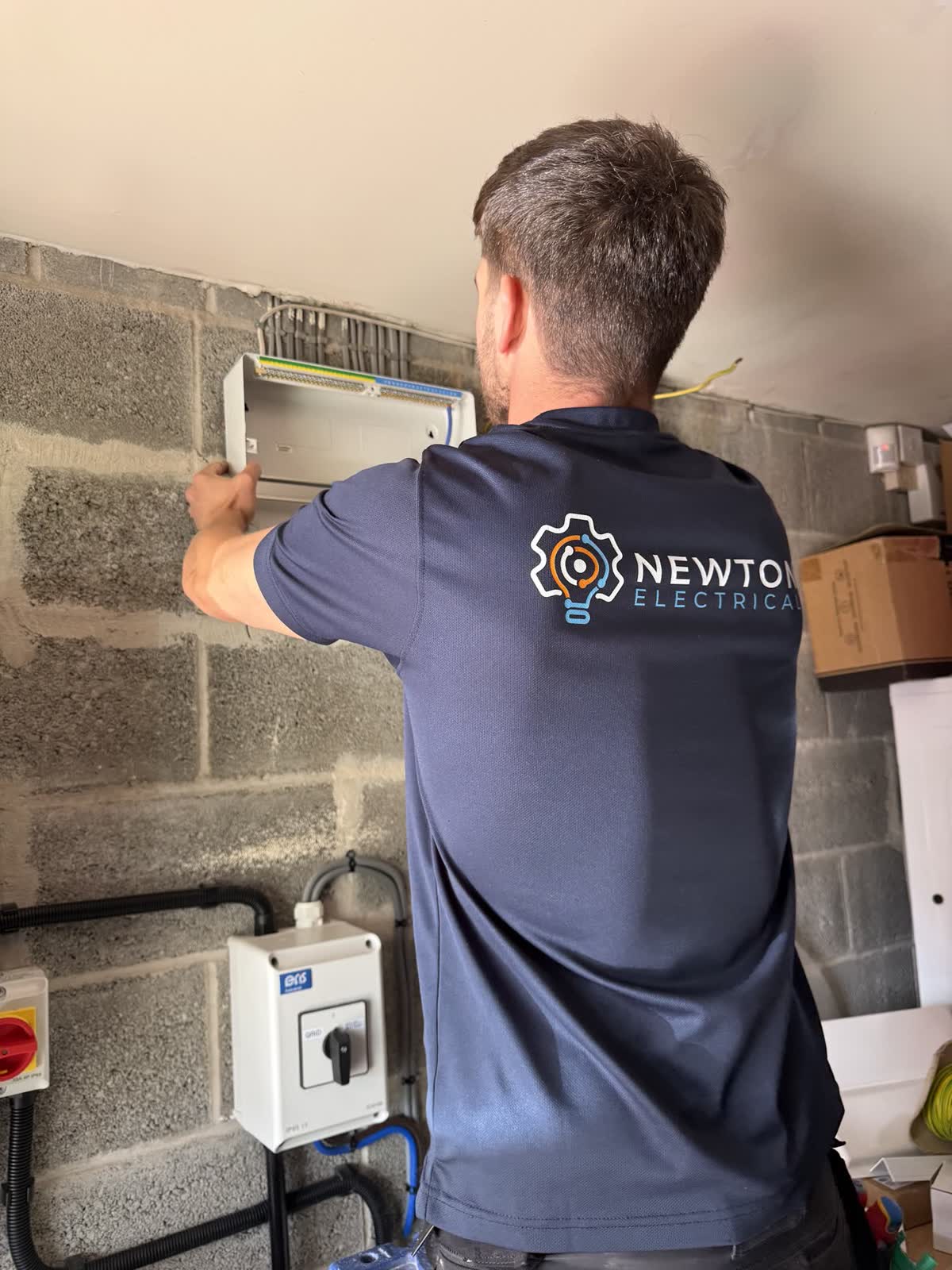 Fitting a consumer unit