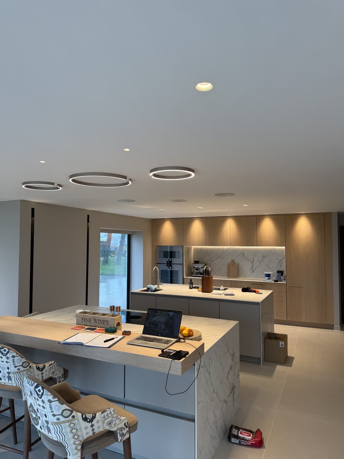 Kitchen ceiling lighting