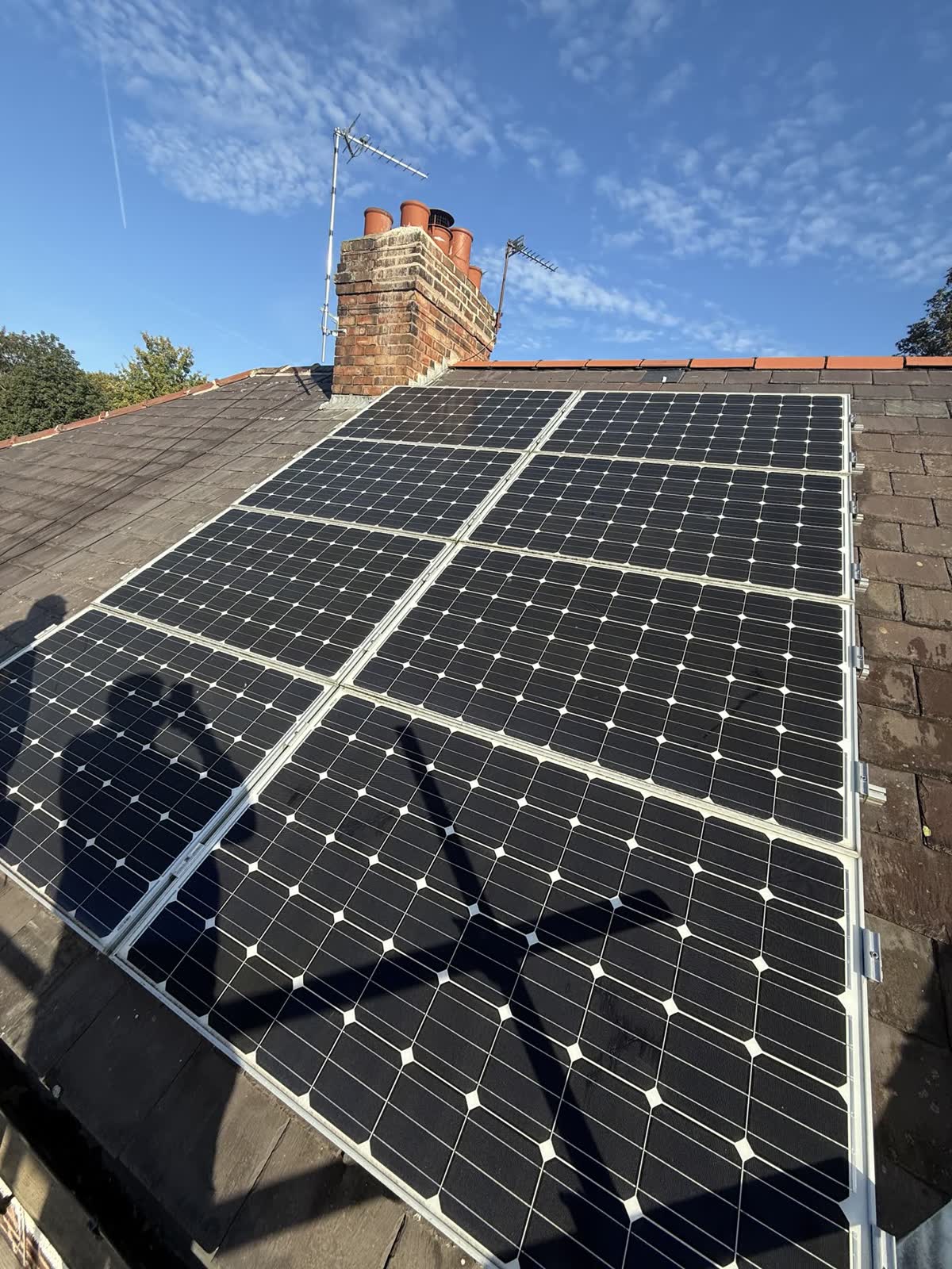 Solar panel install