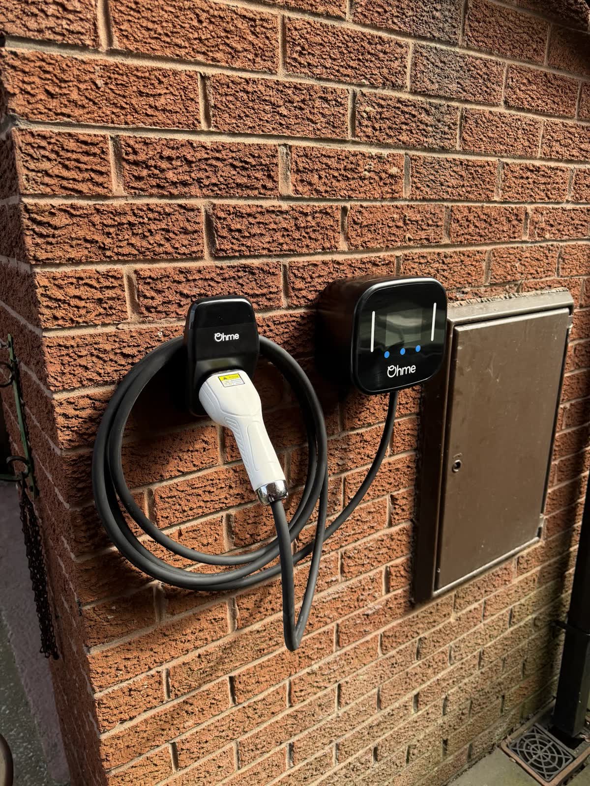 Twin EV chargers